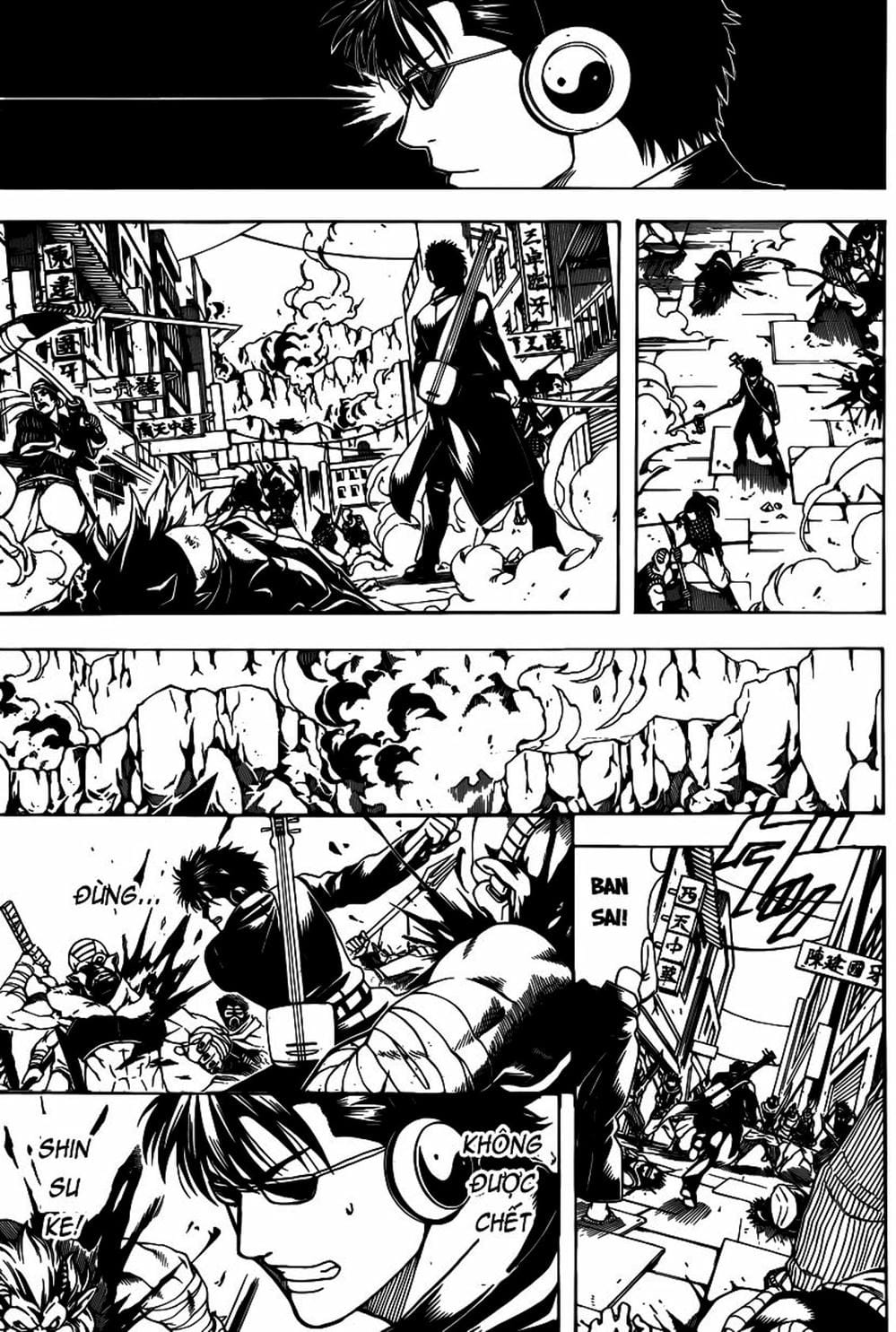 Truyện Tranh Gintama Linh Hồn Bạc: Luật Lệ Đặt Ra Là Để Phá Bỏ trang 7