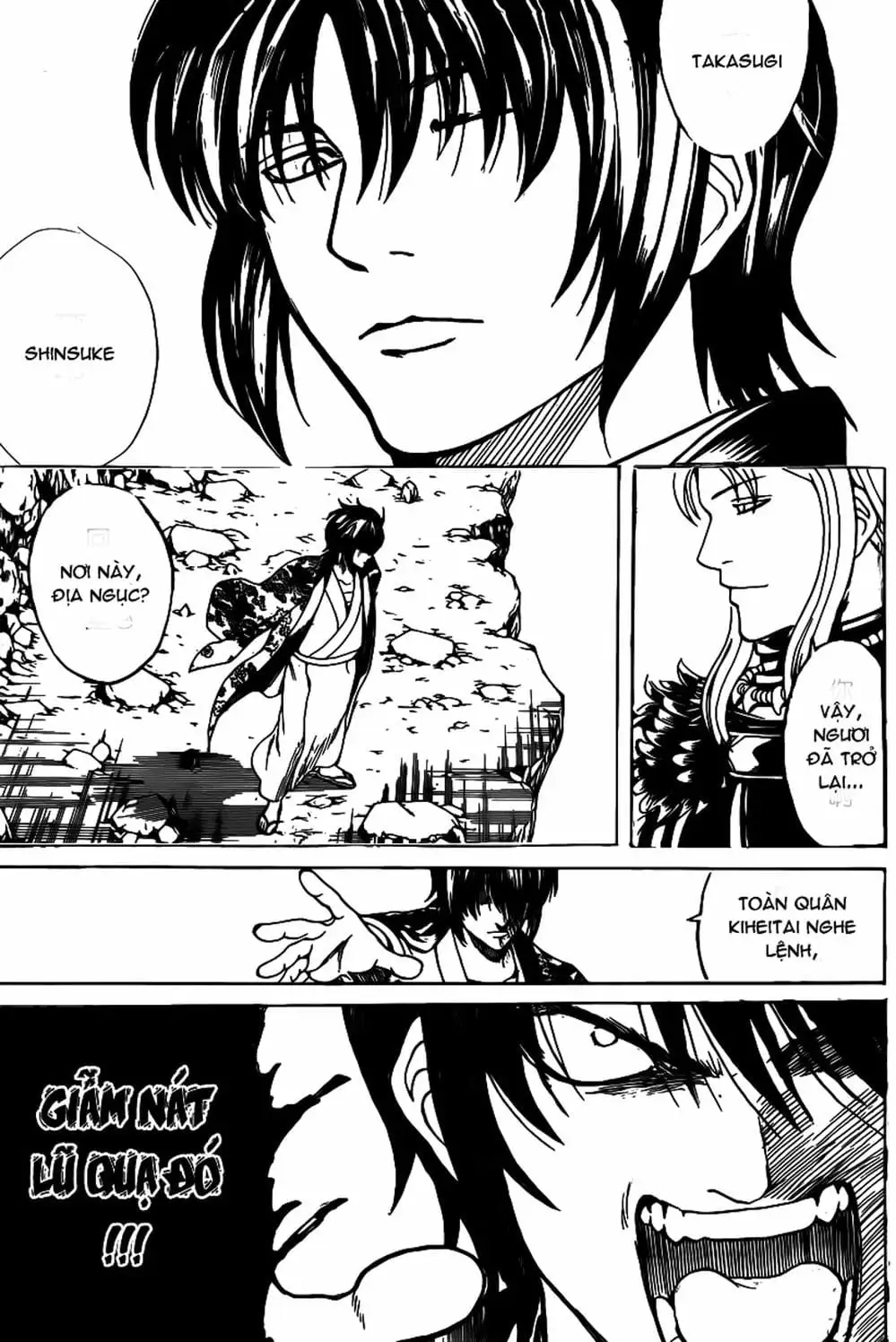 Truyện Tranh Gintama Linh Hồn Bạc: Luật Lệ Đặt Ra Là Để Phá Bỏ trang 7