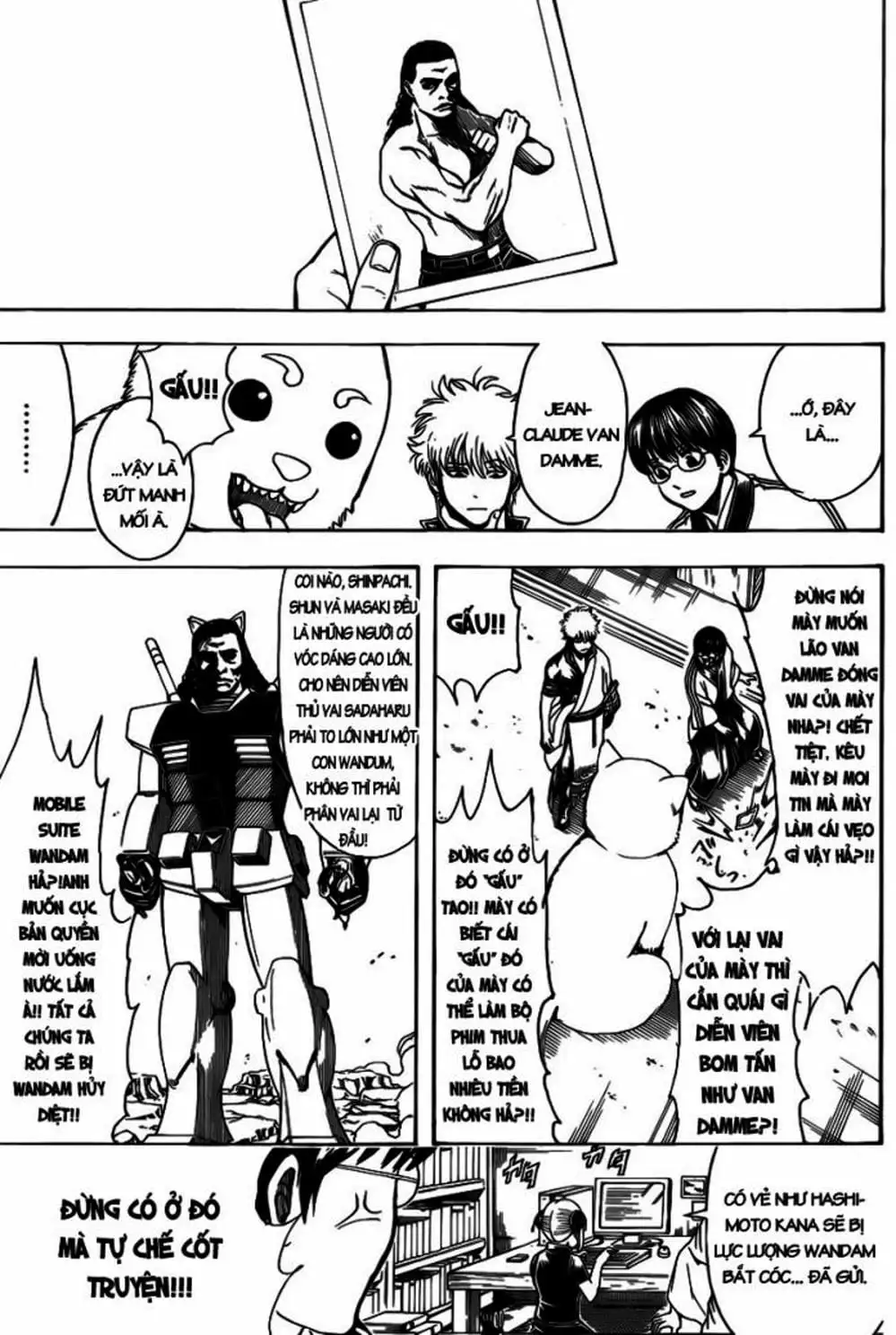 Truyện Tranh Gintama Linh Hồn Bạc: Luật Lệ Đặt Ra Là Để Phá Bỏ trang 7