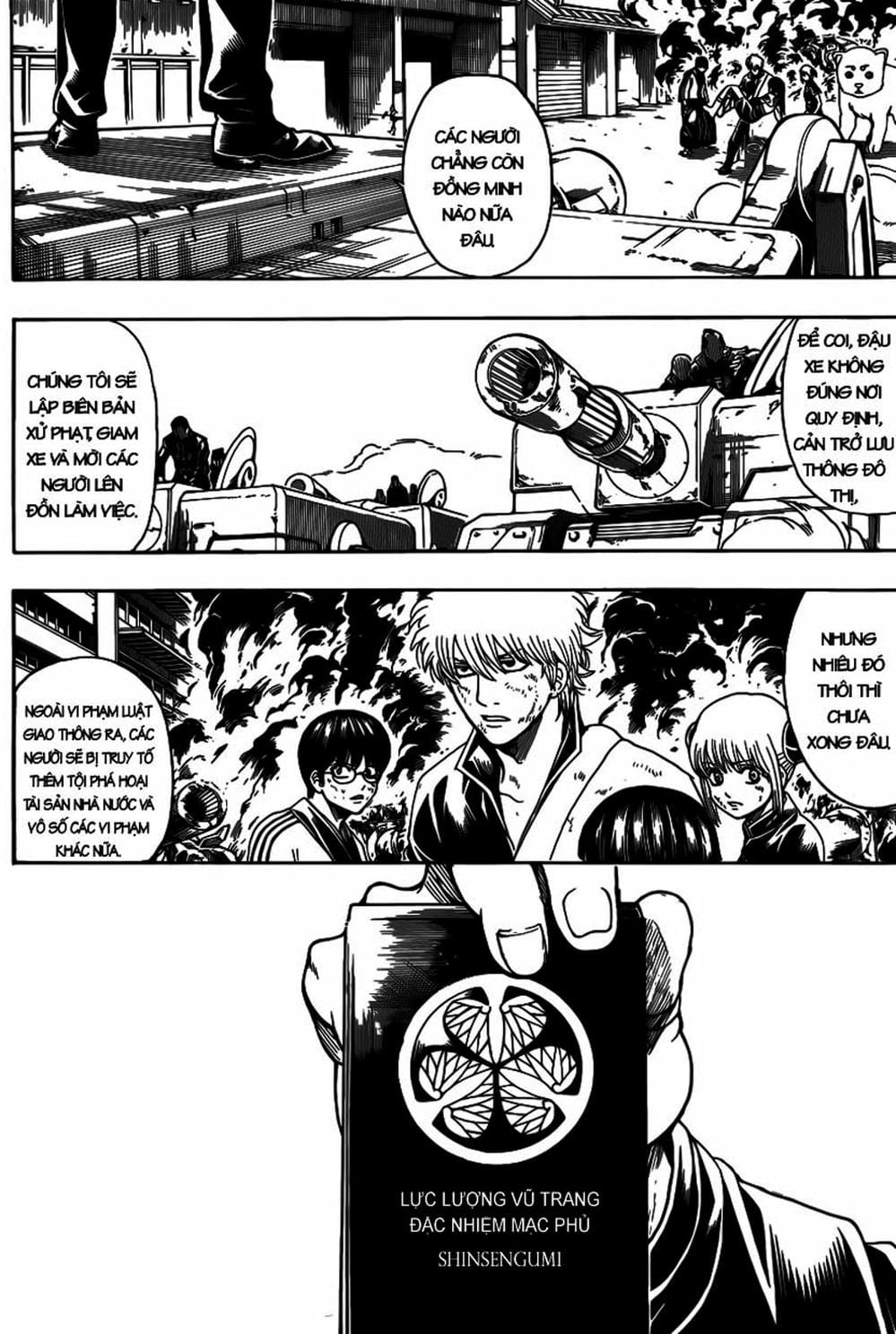 Truyện Tranh Gintama Linh Hồn Bạc: Luật Lệ Đặt Ra Là Để Phá Bỏ trang 7