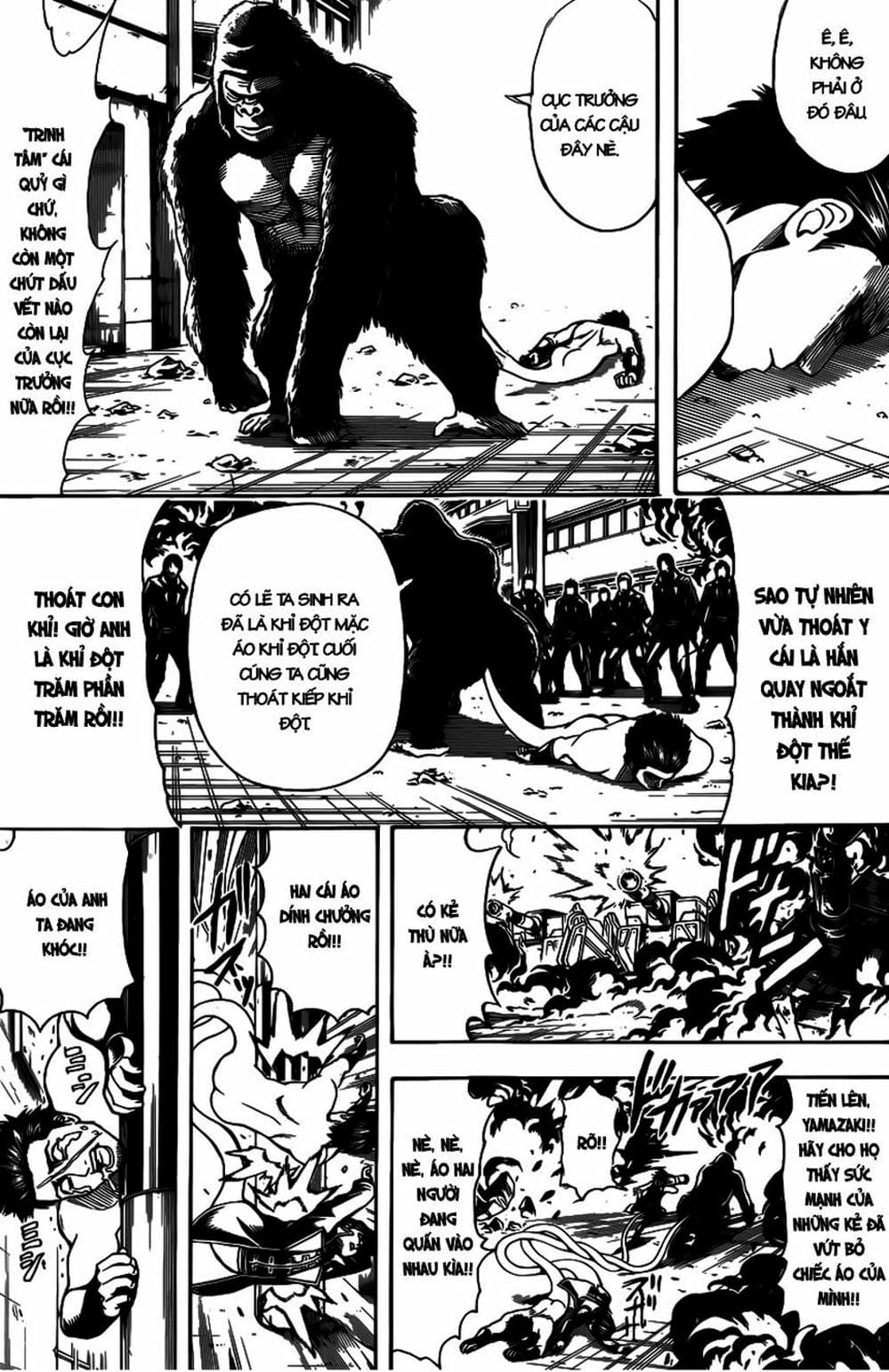 Truyện Tranh Gintama Linh Hồn Bạc: Luật Lệ Đặt Ra Là Để Phá Bỏ trang 7