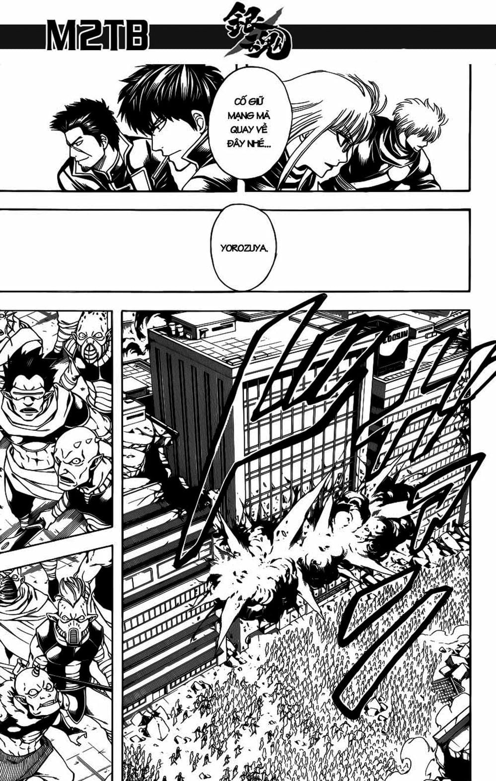 Truyện Tranh Gintama Linh Hồn Bạc: Luật Lệ Đặt Ra Là Để Phá Bỏ trang 7