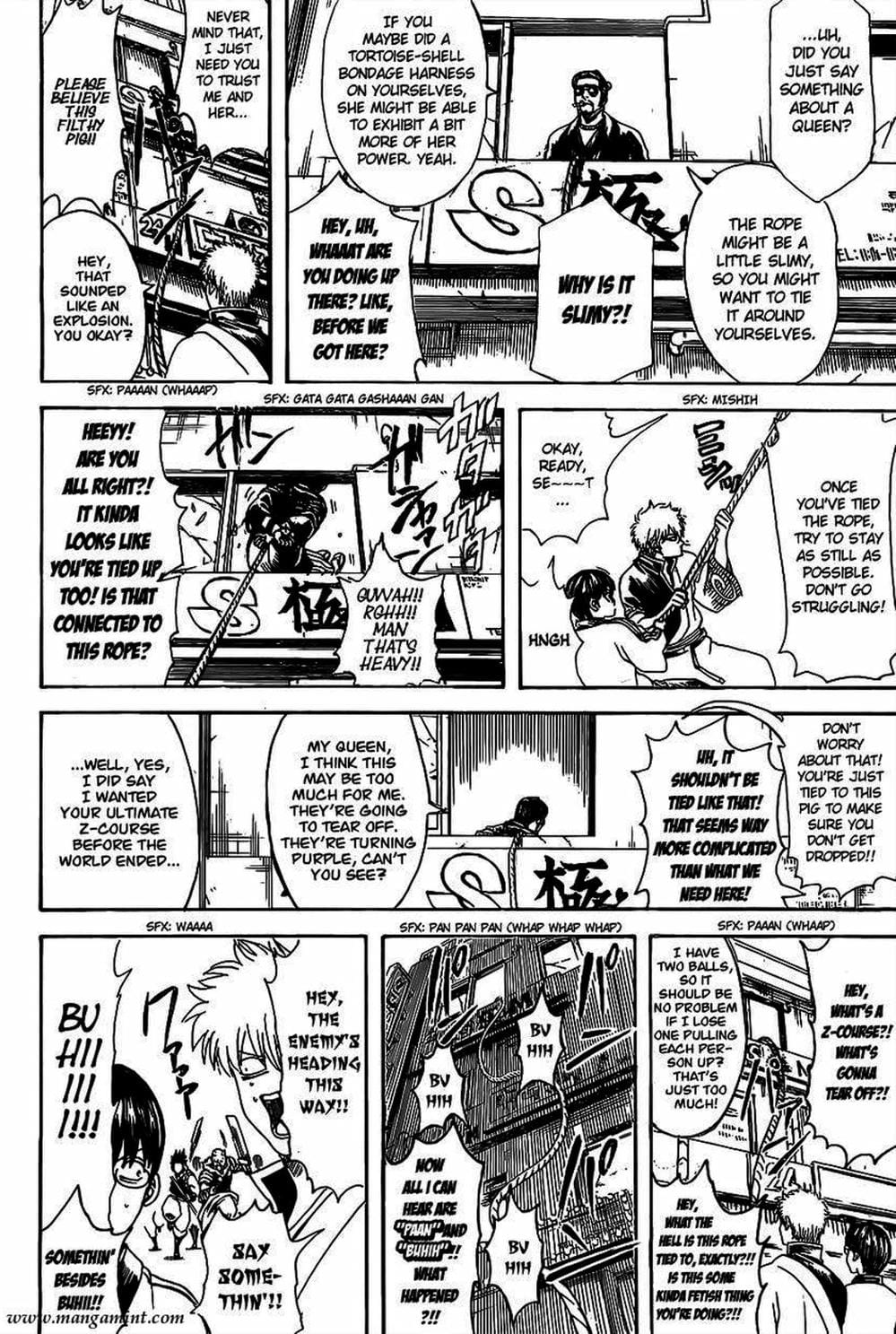 Truyện Tranh Gintama Linh Hồn Bạc: Luật Lệ Đặt Ra Là Để Phá Bỏ trang 7