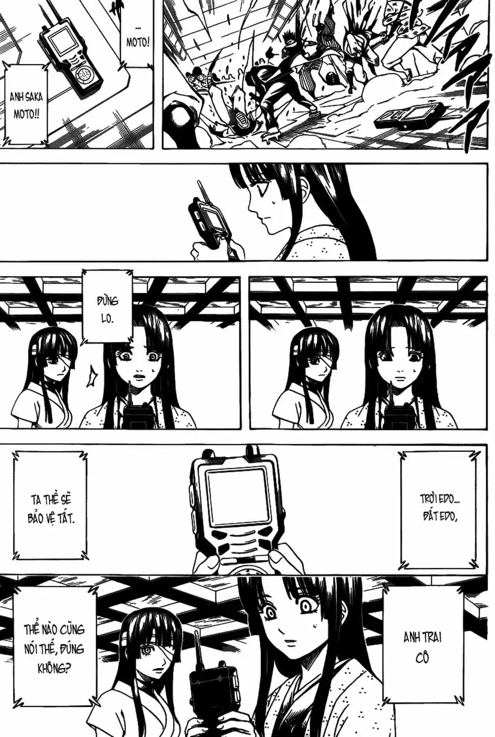 Truyện Tranh Gintama Linh Hồn Bạc: Luật Lệ Đặt Ra Là Để Phá Bỏ trang 7