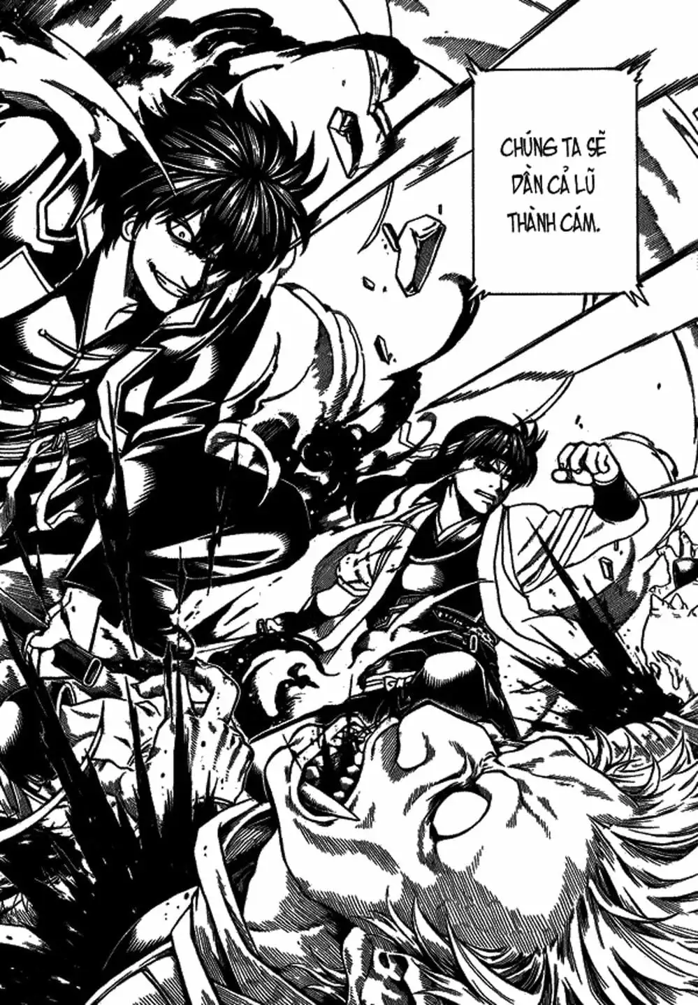 Truyện Tranh Gintama Linh Hồn Bạc: Luật Lệ Đặt Ra Là Để Phá Bỏ trang 7