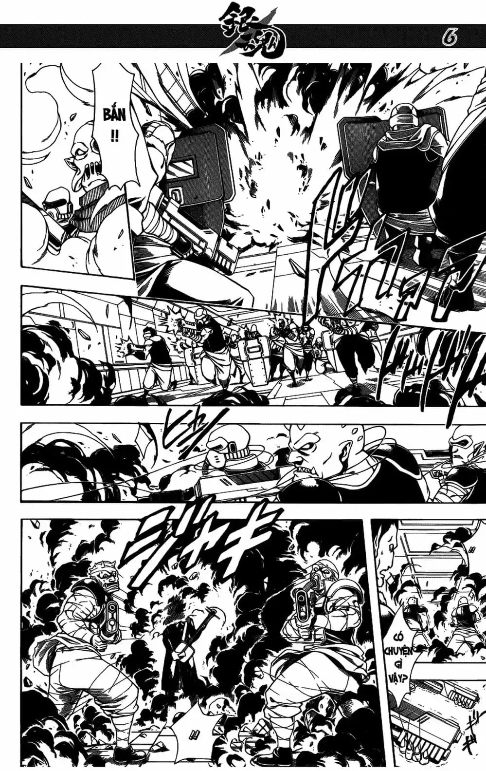 Truyện Tranh Gintama Linh Hồn Bạc: Luật Lệ Đặt Ra Là Để Phá Bỏ trang 7