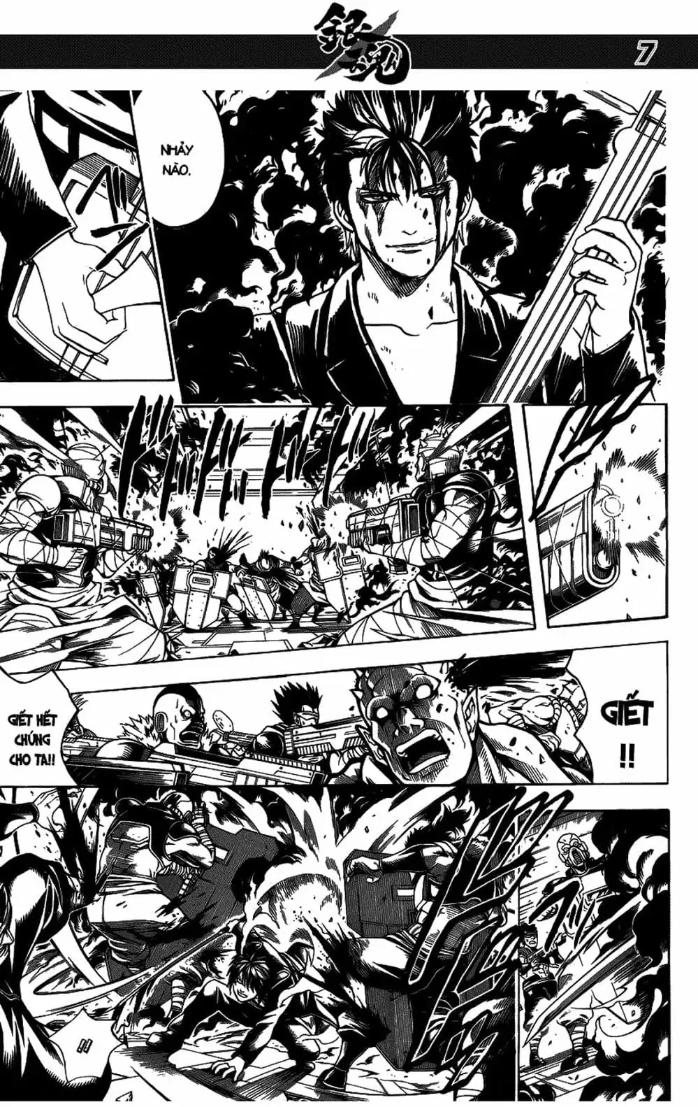 Truyện Tranh Gintama Linh Hồn Bạc: Luật Lệ Đặt Ra Là Để Phá Bỏ trang 7