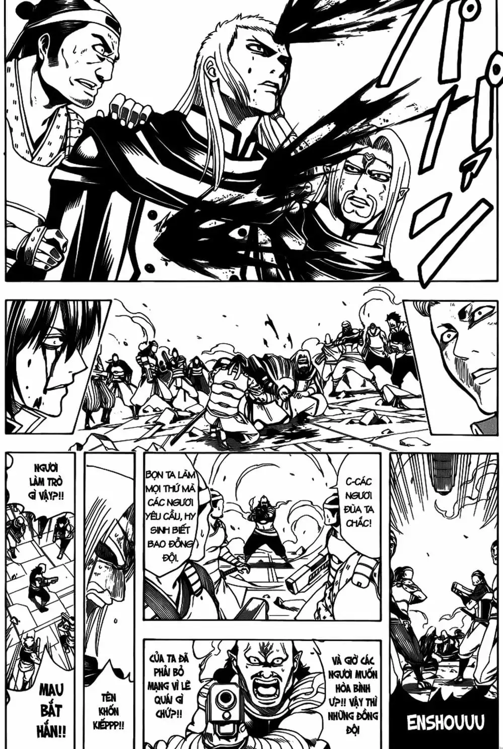 Truyện Tranh Gintama Linh Hồn Bạc: Luật Lệ Đặt Ra Là Để Phá Bỏ trang 7