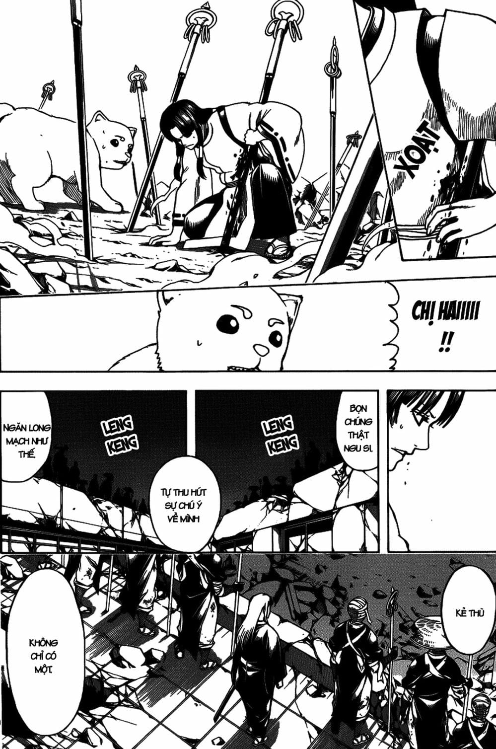 Truyện Tranh Gintama Linh Hồn Bạc: Luật Lệ Đặt Ra Là Để Phá Bỏ trang 7