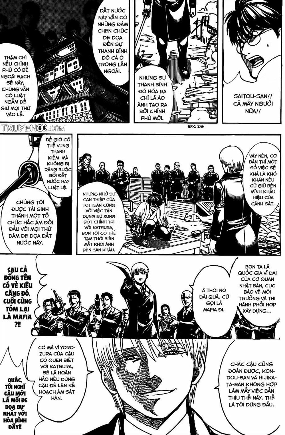 Truyện Tranh Gintama Linh Hồn Bạc: Luật Lệ Đặt Ra Là Để Phá Bỏ trang 7