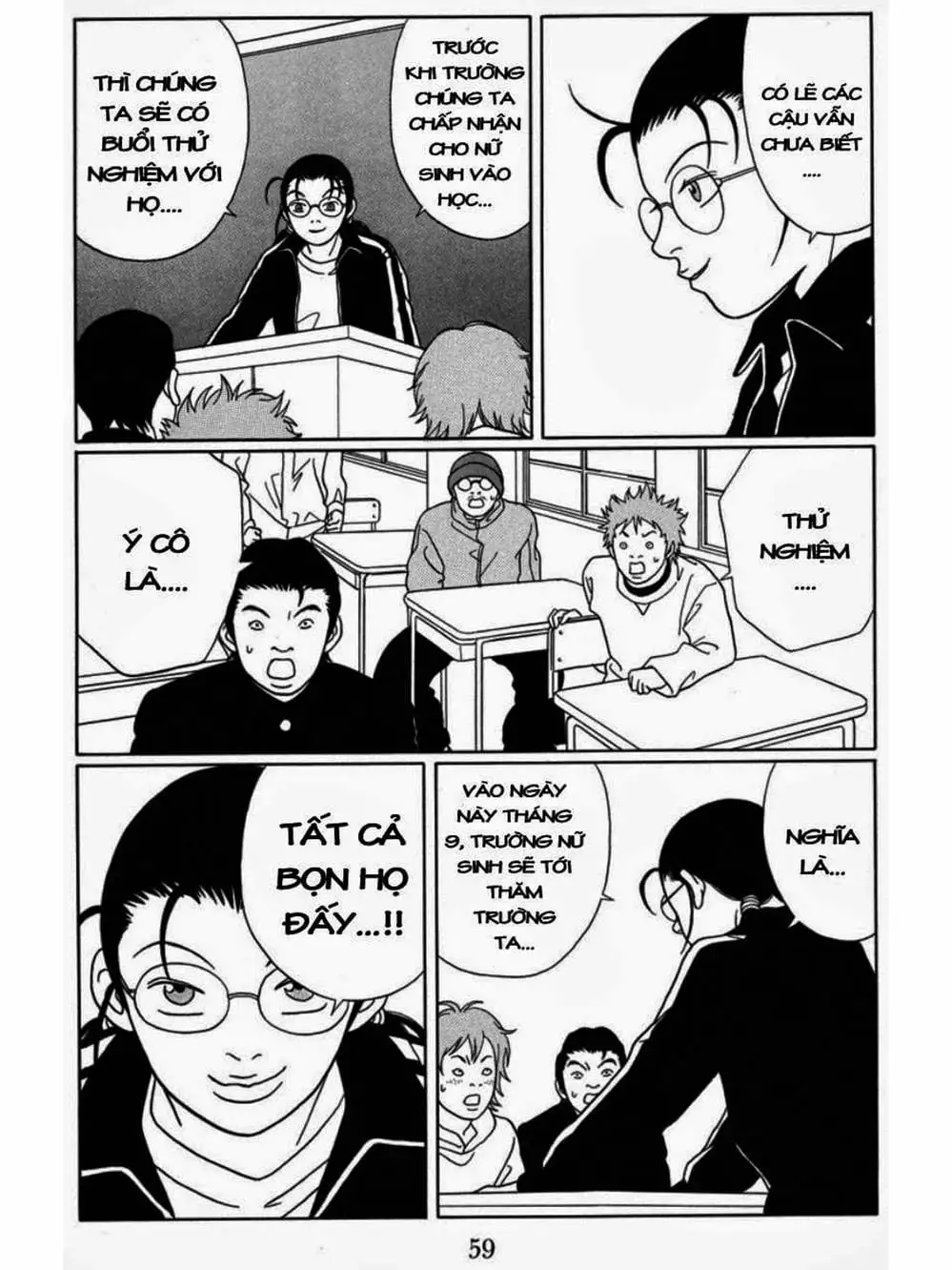 Truyện Tranh Cô Giáo Găng Tơ - Gokusen trang 6