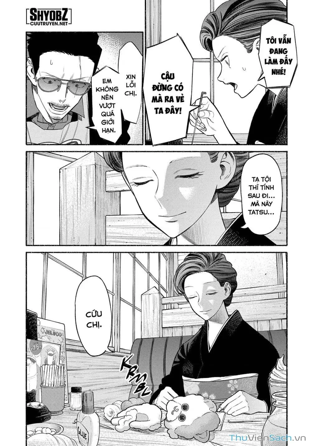 Truyện Tranh Đạo Làm Chồng Đảm - Gokushufudou trang 3