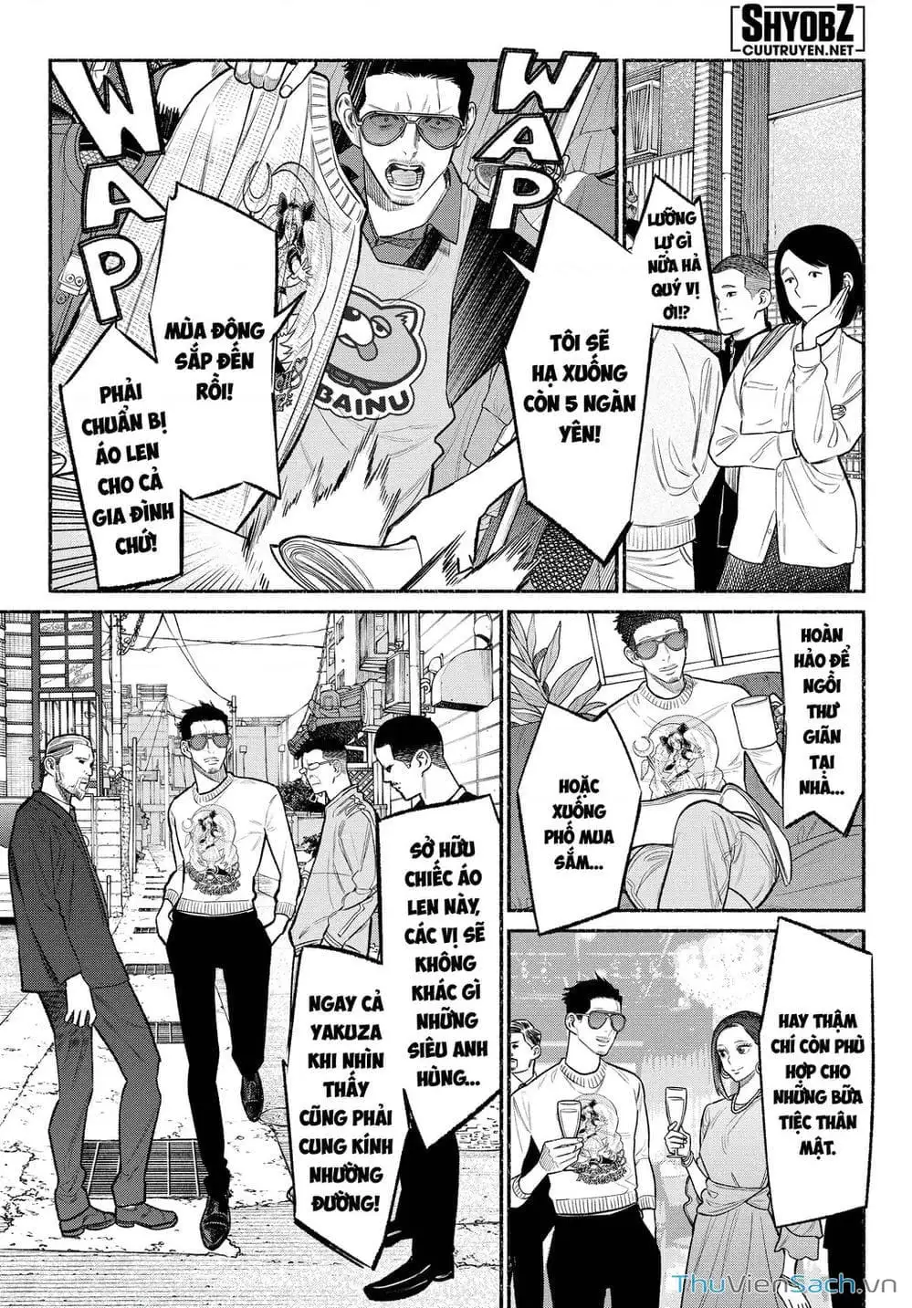 Truyện Tranh Đạo Làm Chồng Đảm - Gokushufudou trang 3