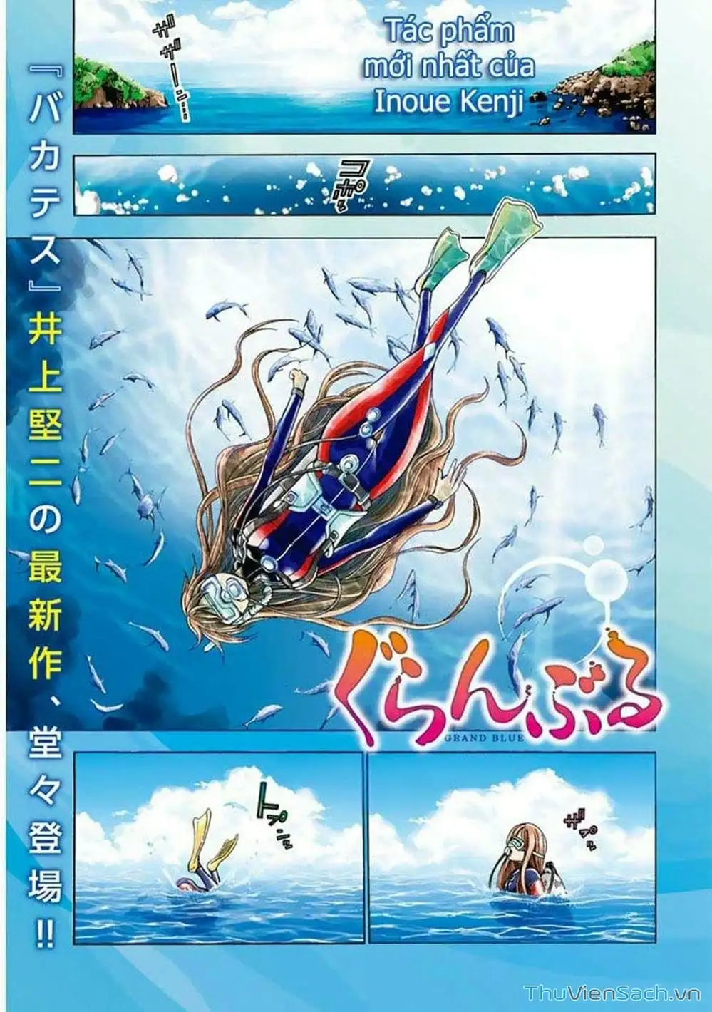 Truyện Tranh Cô Gái Thích Lặn - Grand Blue trang 3