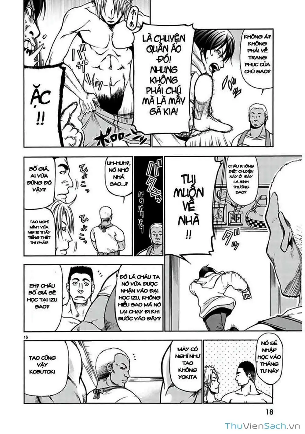 Truyện Tranh Cô Gái Thích Lặn - Grand Blue trang 3