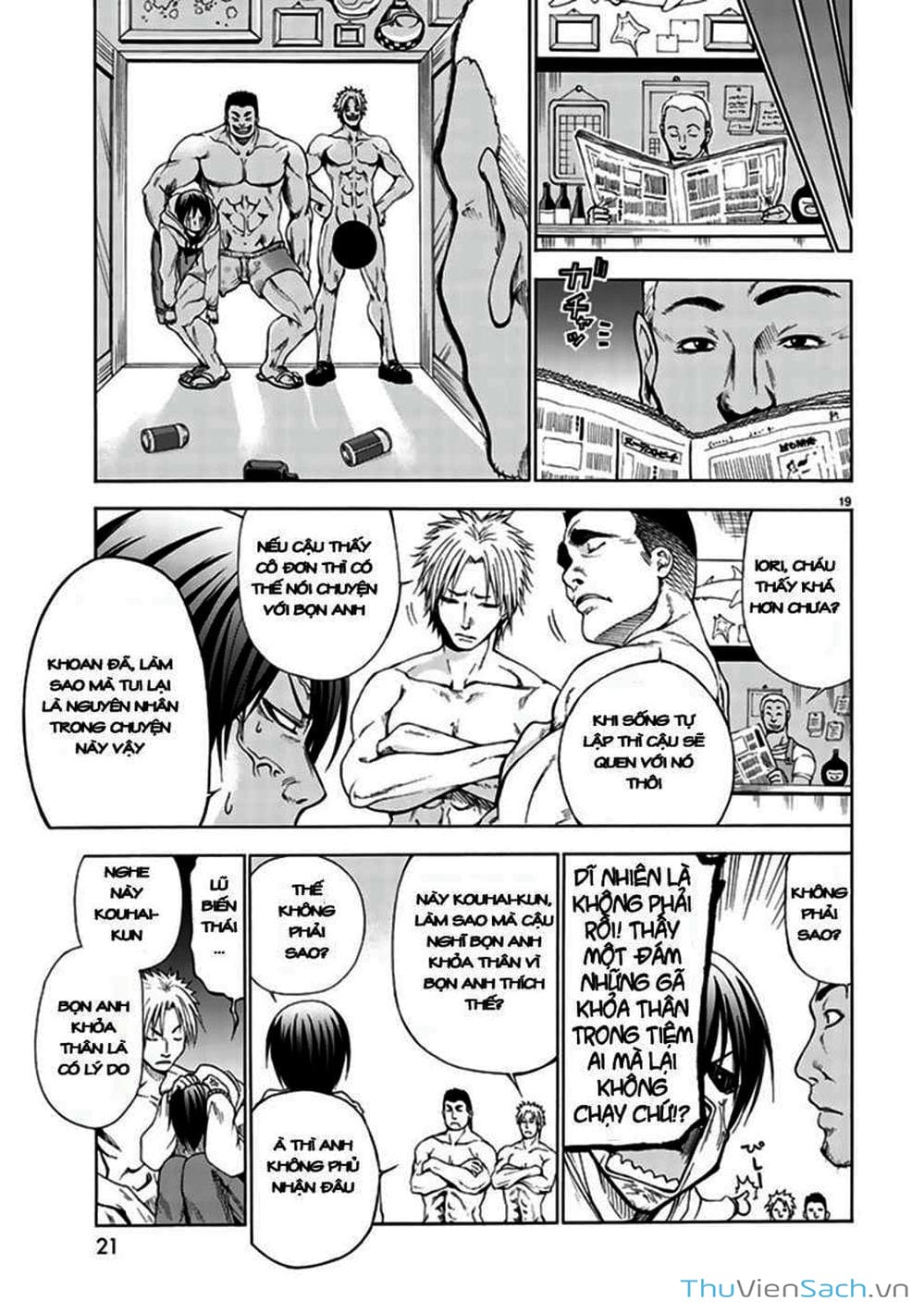 Truyện Tranh Cô Gái Thích Lặn - Grand Blue trang 3