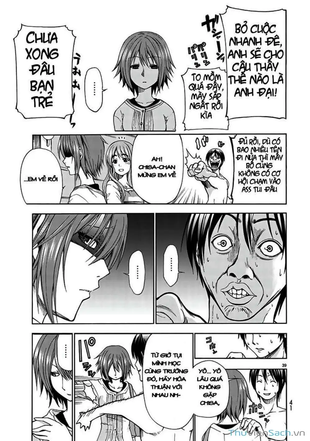 Truyện Tranh Cô Gái Thích Lặn - Grand Blue trang 3