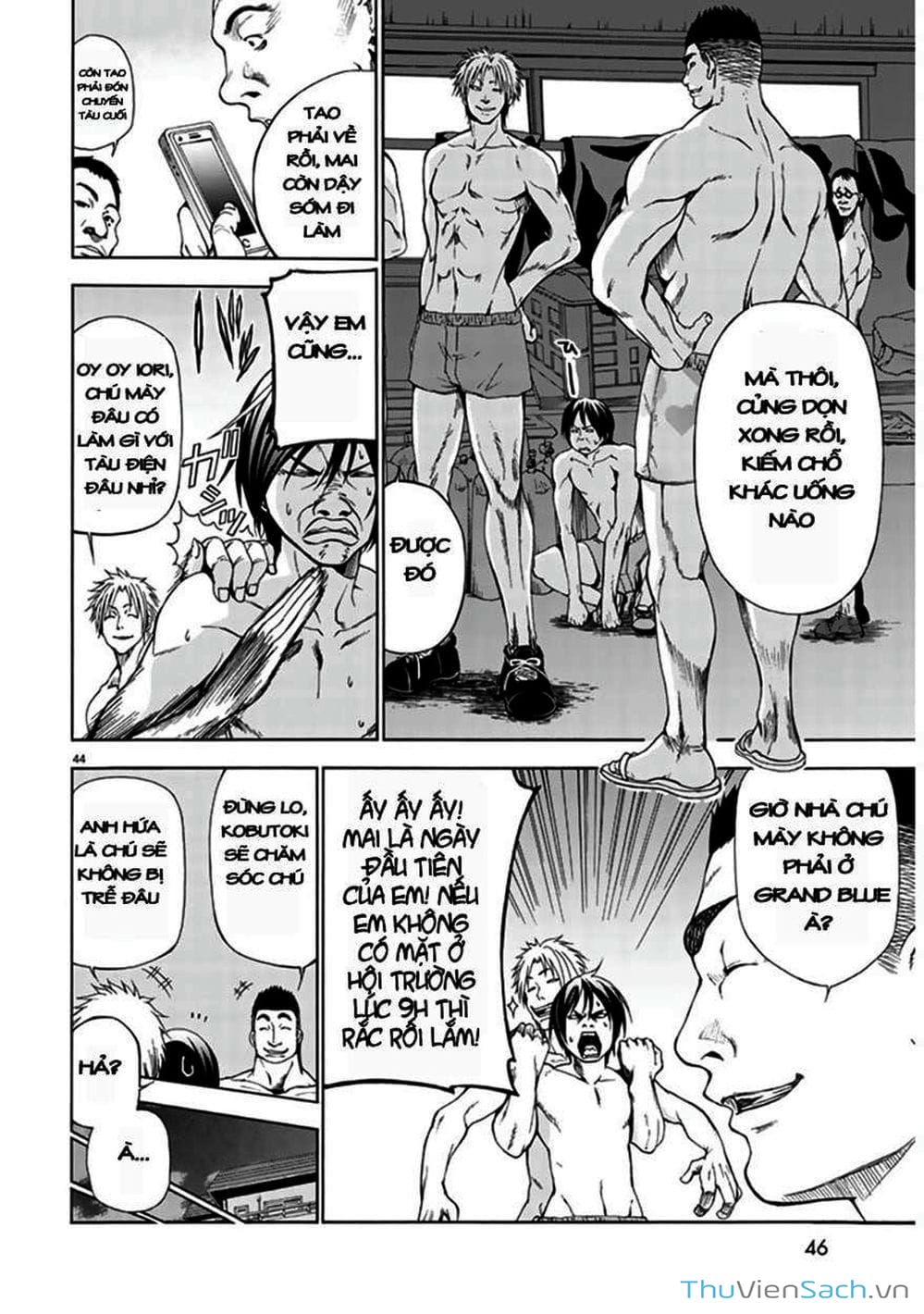 Truyện Tranh Cô Gái Thích Lặn - Grand Blue trang 3