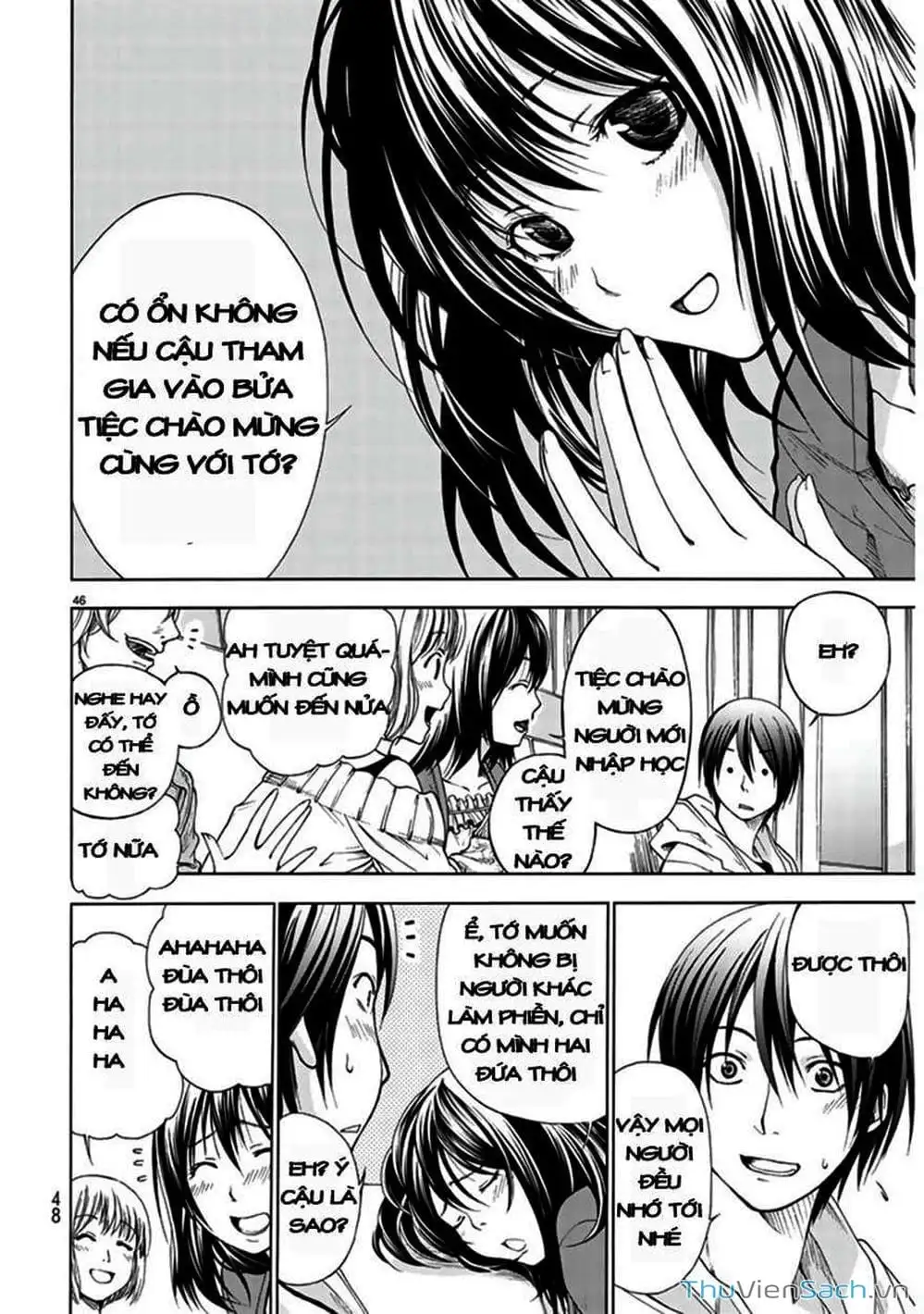 Truyện Tranh Cô Gái Thích Lặn - Grand Blue trang 3