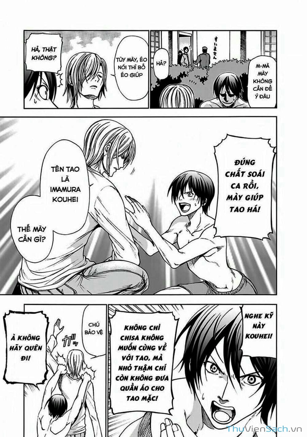 Truyện Tranh Cô Gái Thích Lặn - Grand Blue trang 3