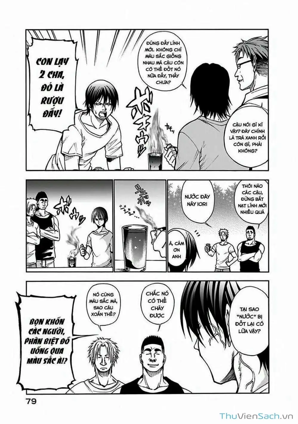 Truyện Tranh Cô Gái Thích Lặn - Grand Blue trang 3