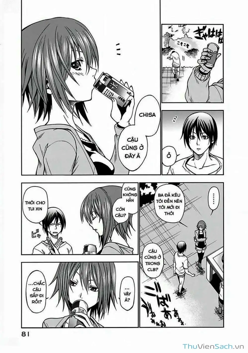 Truyện Tranh Cô Gái Thích Lặn - Grand Blue trang 3