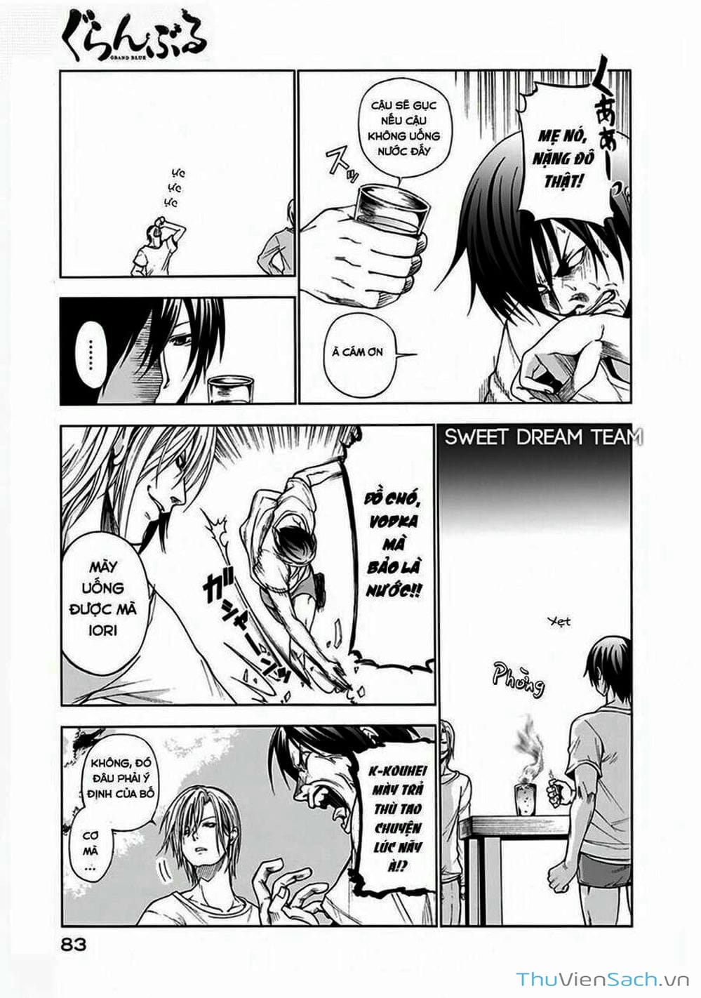 Truyện Tranh Cô Gái Thích Lặn - Grand Blue trang 3