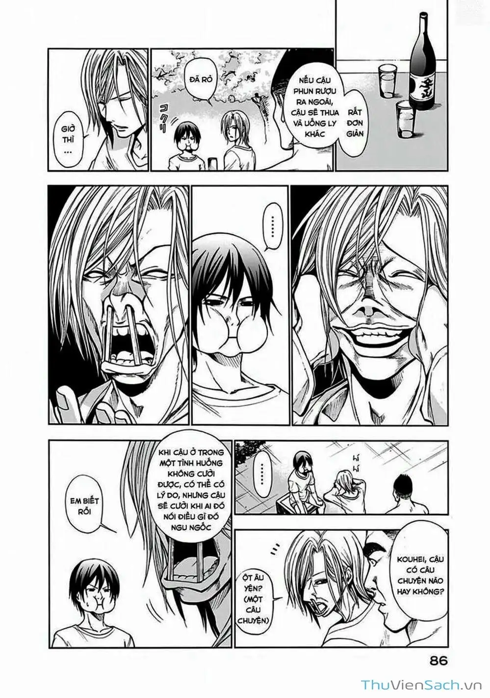 Truyện Tranh Cô Gái Thích Lặn - Grand Blue trang 3