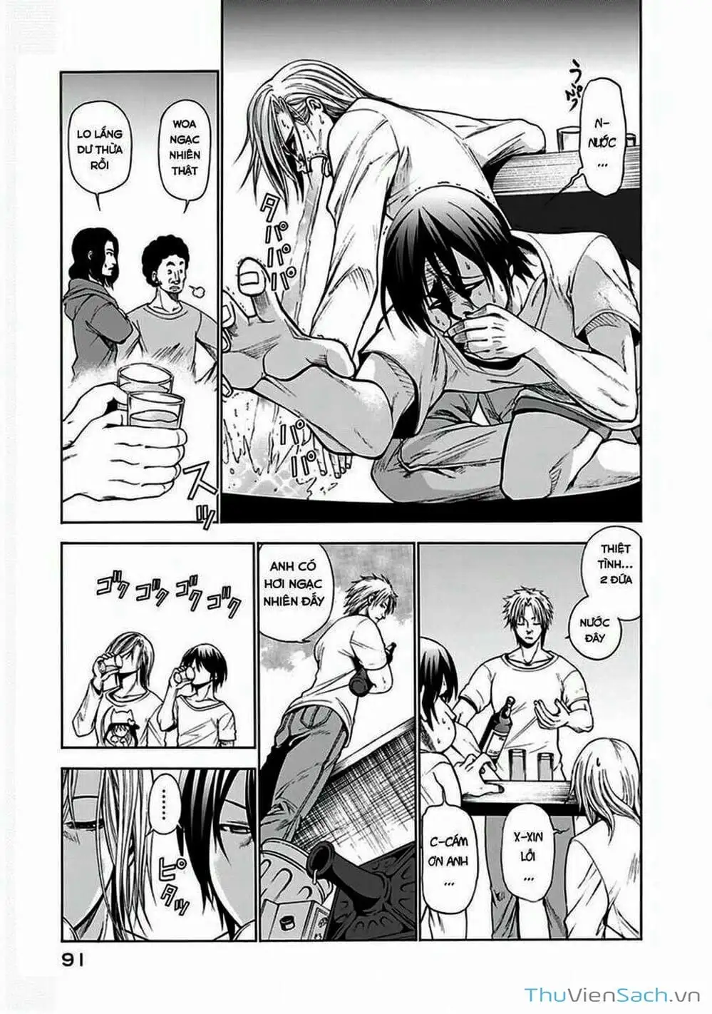 Truyện Tranh Cô Gái Thích Lặn - Grand Blue trang 3