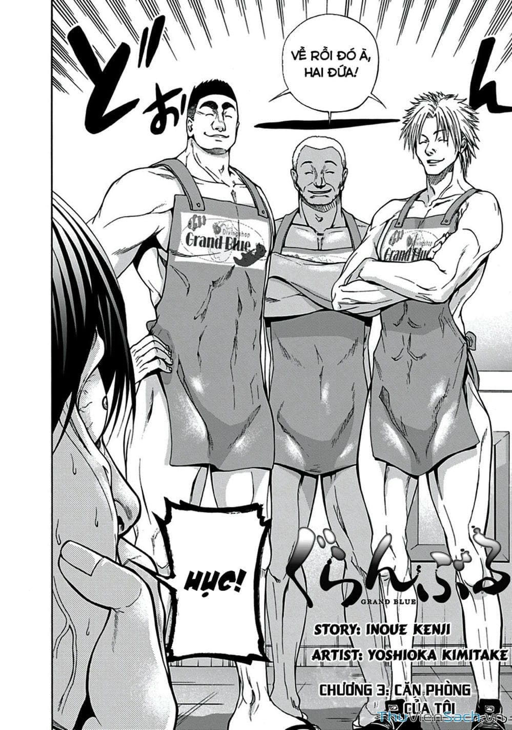 Truyện Tranh Cô Gái Thích Lặn - Grand Blue trang 3