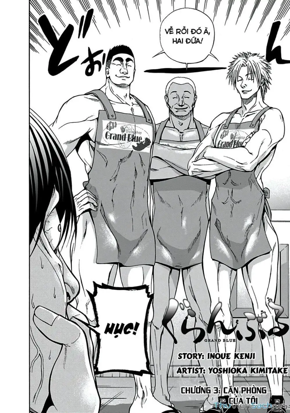 Truyện Tranh Cô Gái Thích Lặn - Grand Blue trang 3