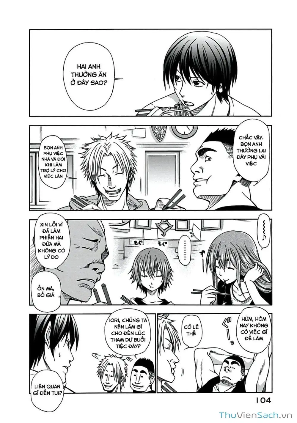 Truyện Tranh Cô Gái Thích Lặn - Grand Blue trang 3