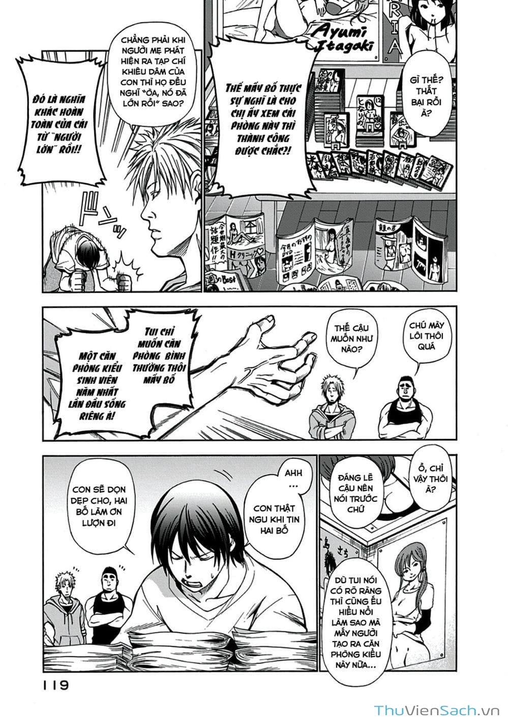 Truyện Tranh Cô Gái Thích Lặn - Grand Blue trang 3