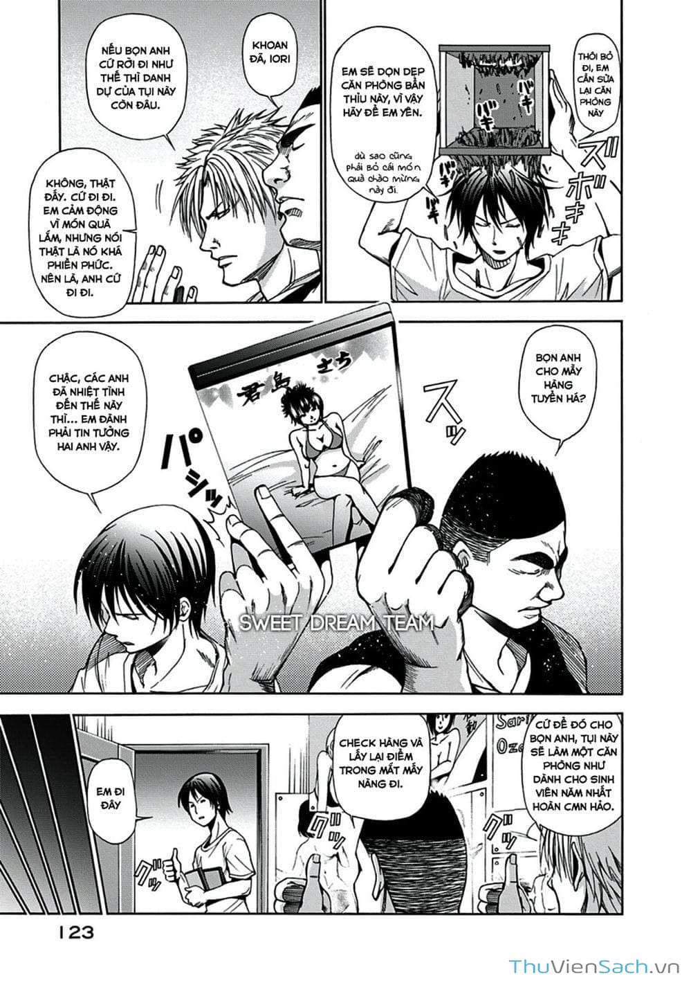 Truyện Tranh Cô Gái Thích Lặn - Grand Blue trang 3