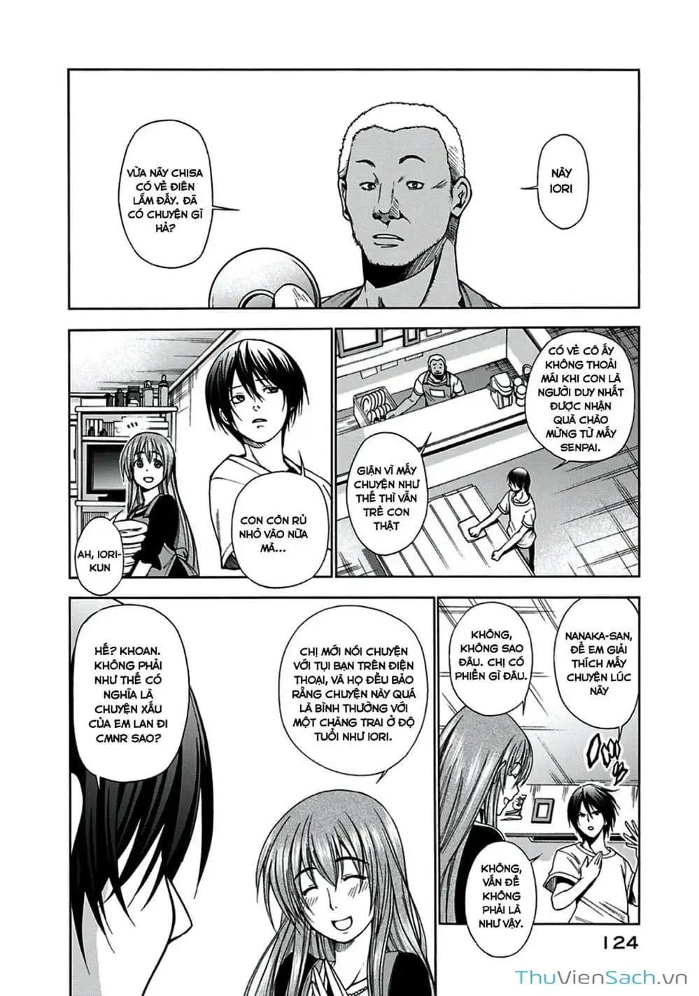 Truyện Tranh Cô Gái Thích Lặn - Grand Blue trang 3