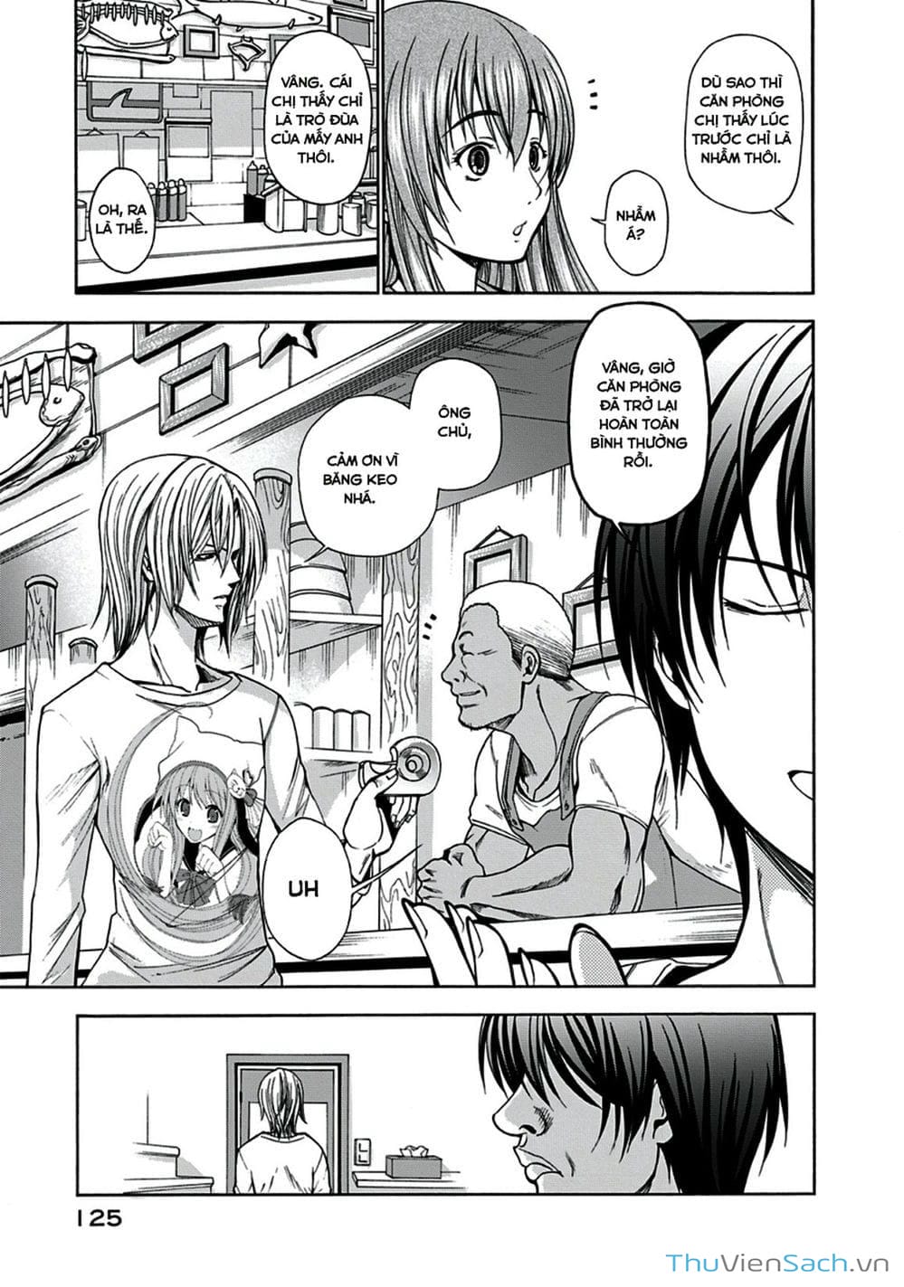 Truyện Tranh Cô Gái Thích Lặn - Grand Blue trang 3