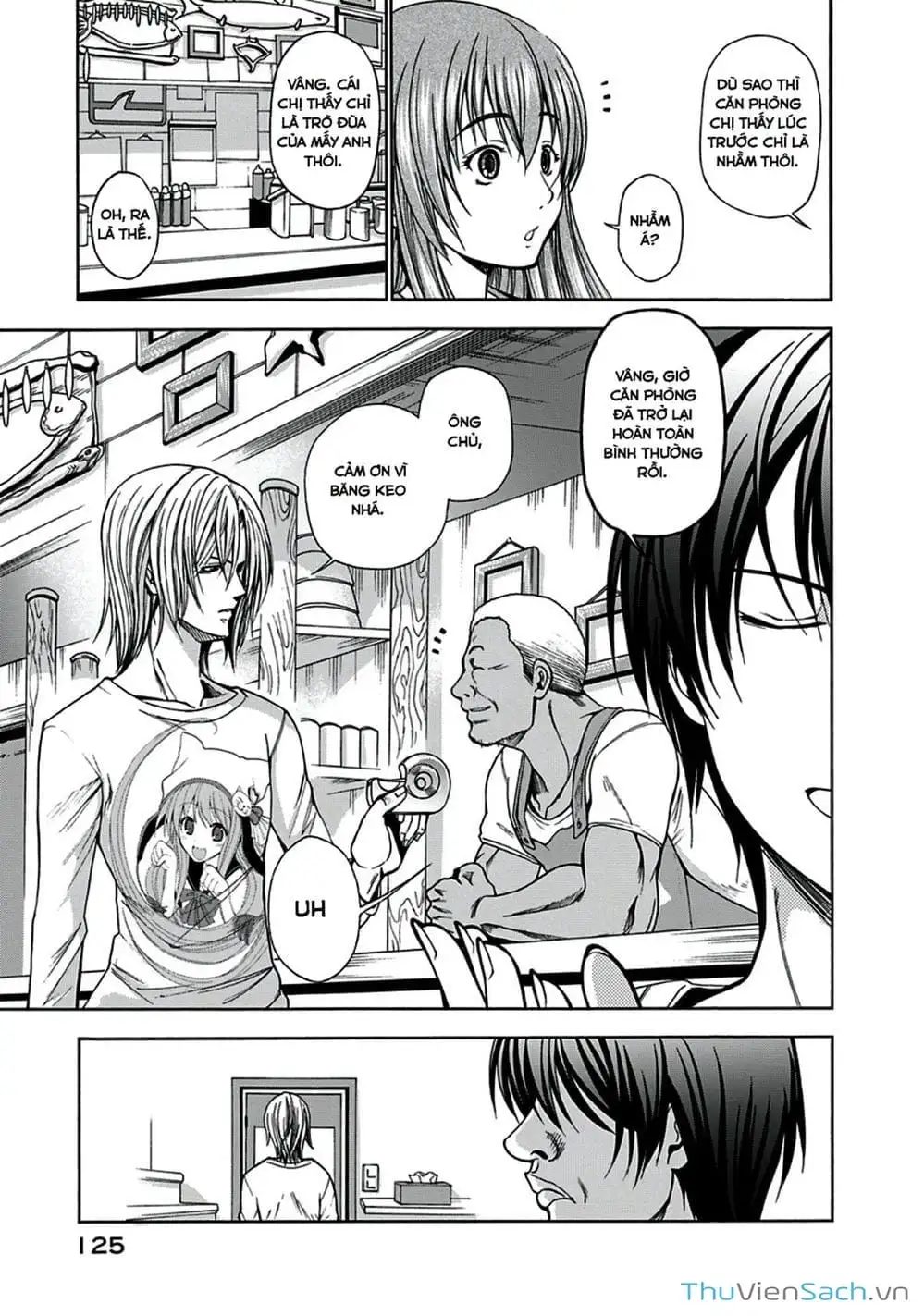 Truyện Tranh Cô Gái Thích Lặn - Grand Blue trang 3