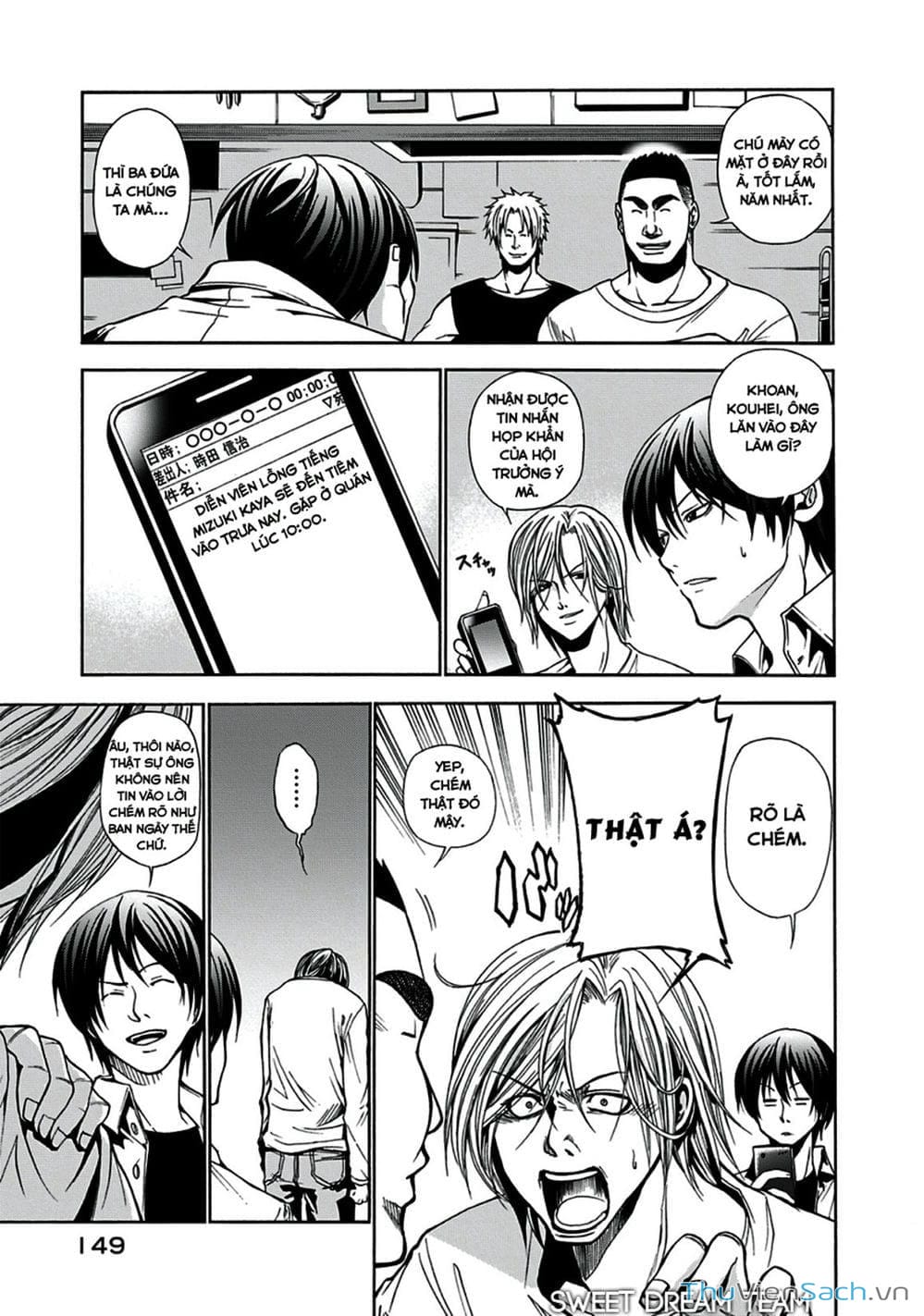 Truyện Tranh Cô Gái Thích Lặn - Grand Blue trang 3