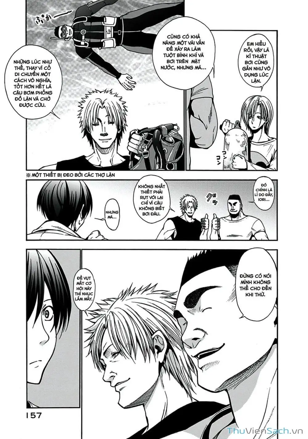 Truyện Tranh Cô Gái Thích Lặn - Grand Blue trang 3