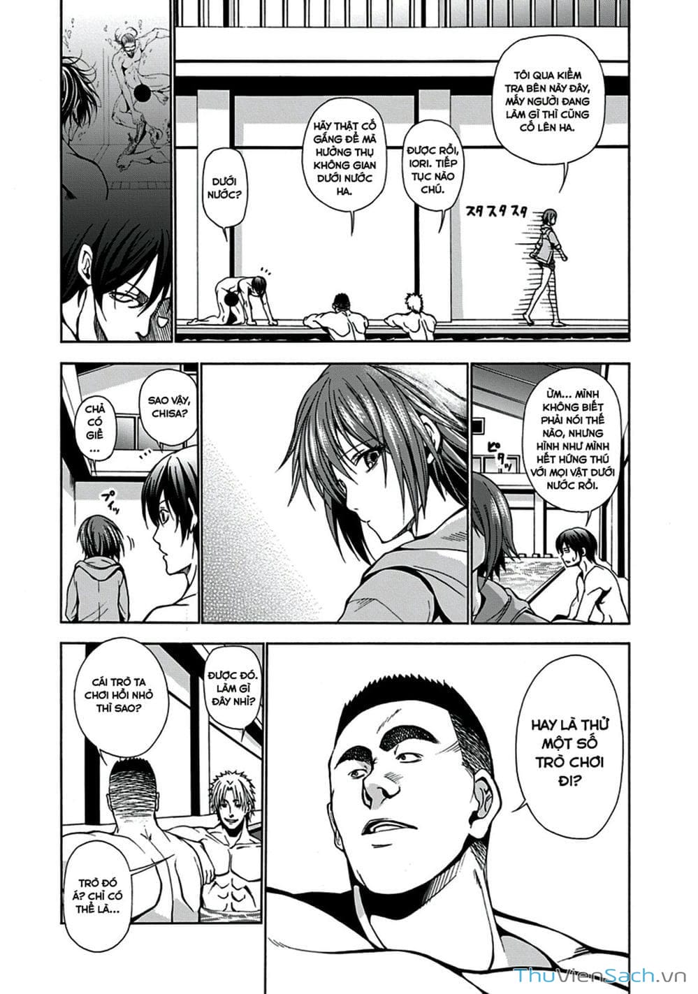 Truyện Tranh Cô Gái Thích Lặn - Grand Blue trang 3