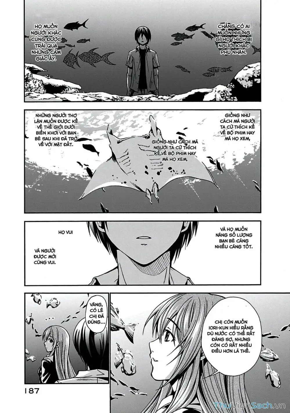 Truyện Tranh Cô Gái Thích Lặn - Grand Blue trang 3