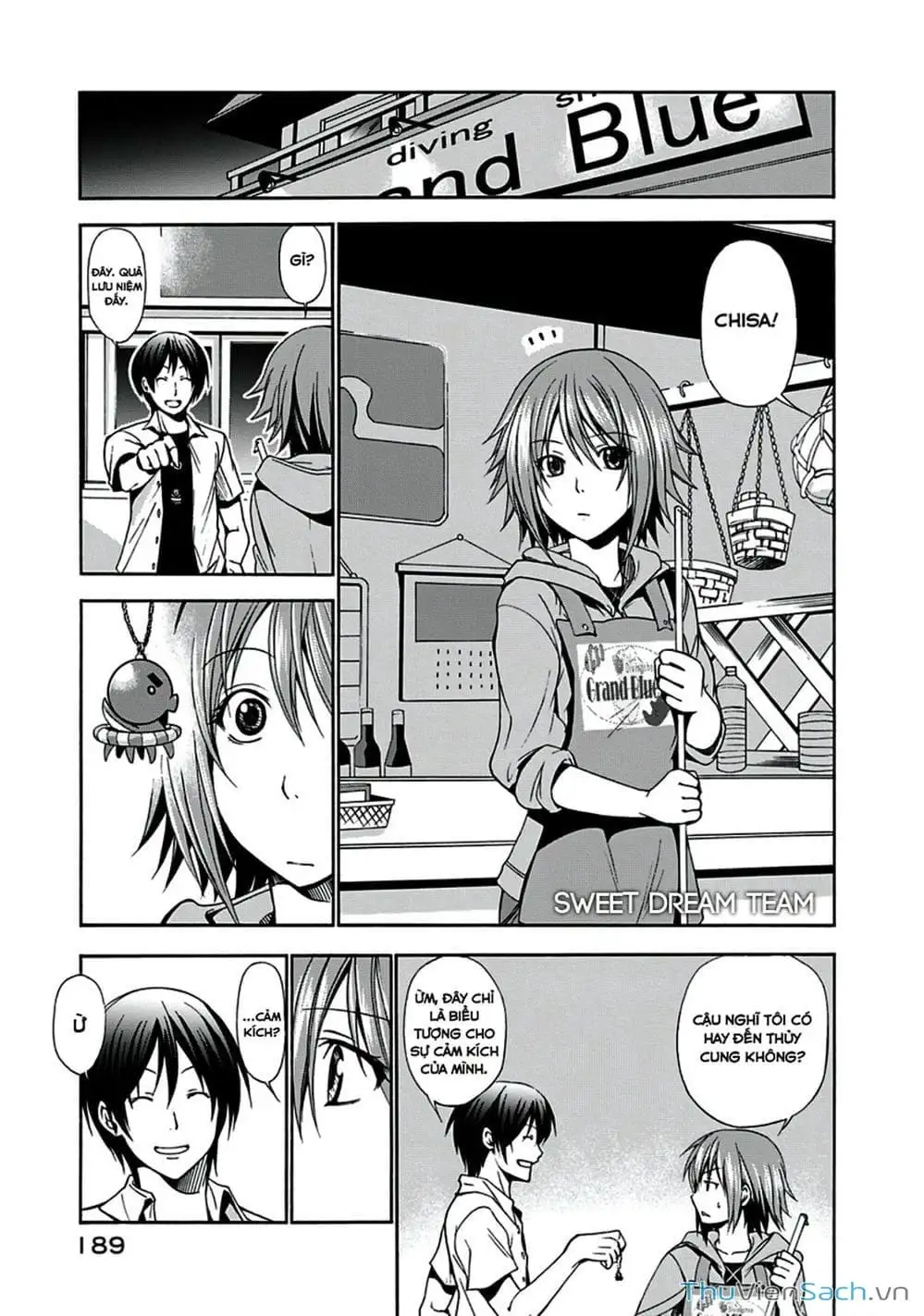 Truyện Tranh Cô Gái Thích Lặn - Grand Blue trang 3