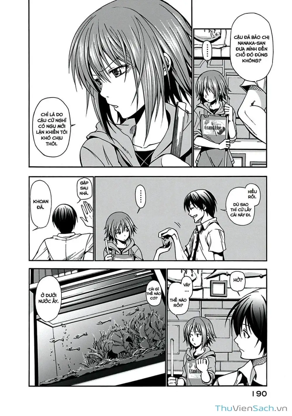 Truyện Tranh Cô Gái Thích Lặn - Grand Blue trang 3