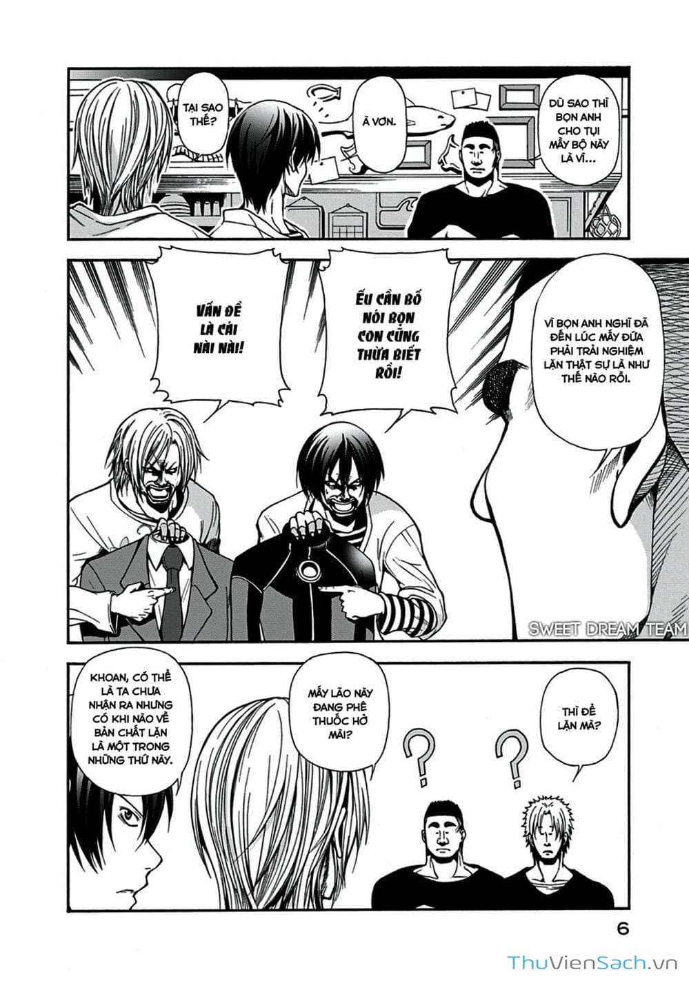 Truyện Tranh Cô Gái Thích Lặn - Grand Blue trang 3