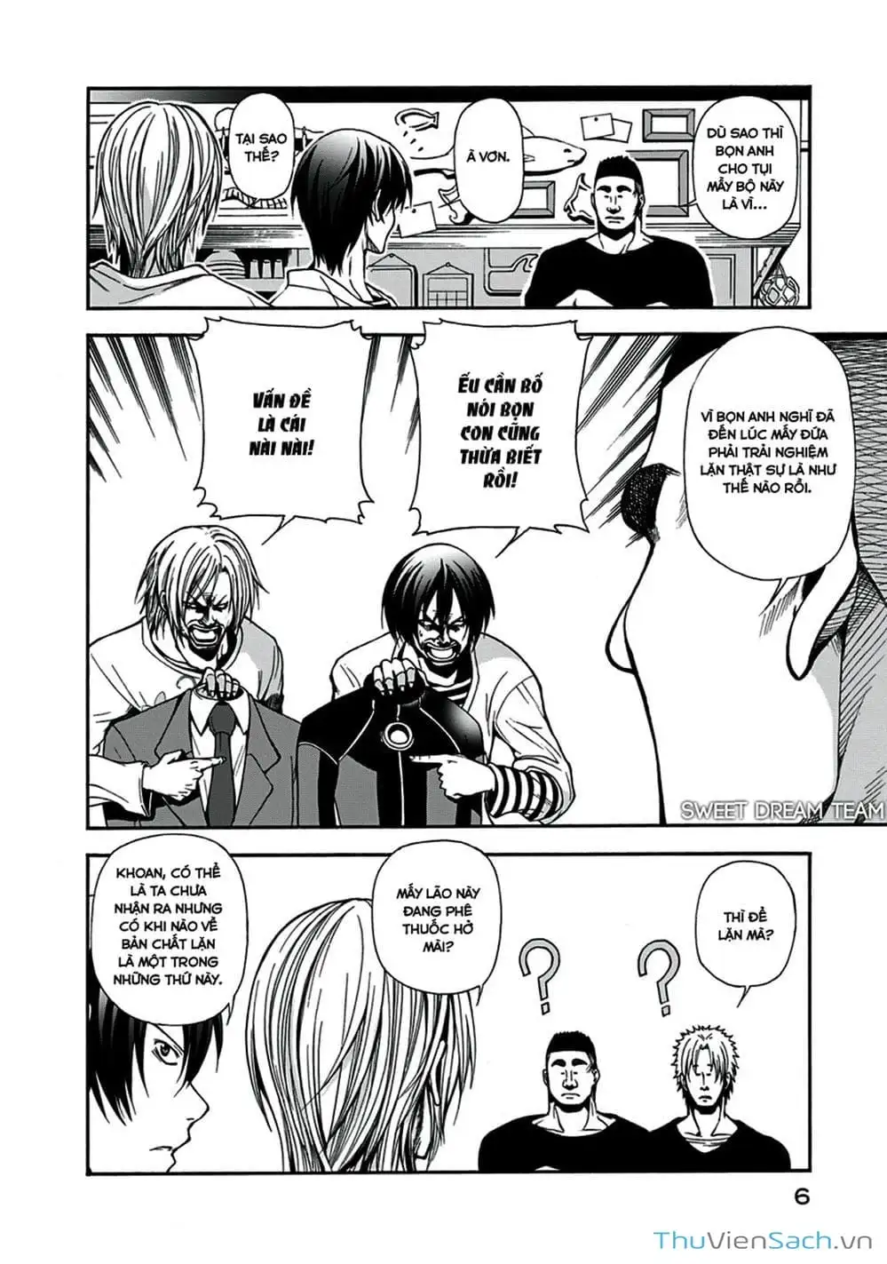 Truyện Tranh Cô Gái Thích Lặn - Grand Blue trang 3