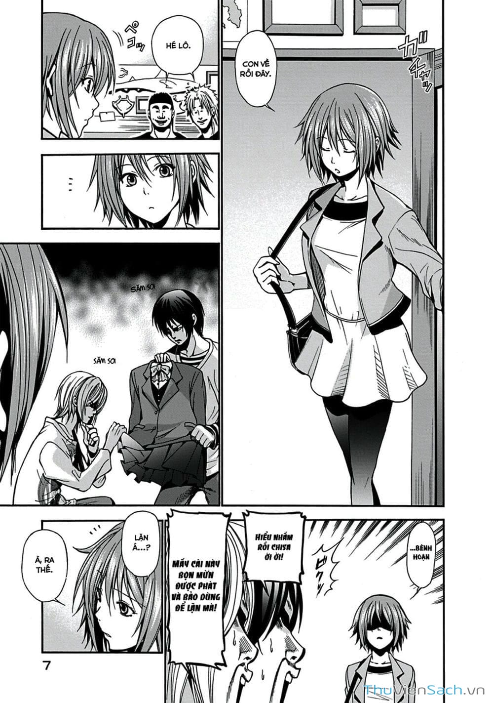 Truyện Tranh Cô Gái Thích Lặn - Grand Blue trang 3