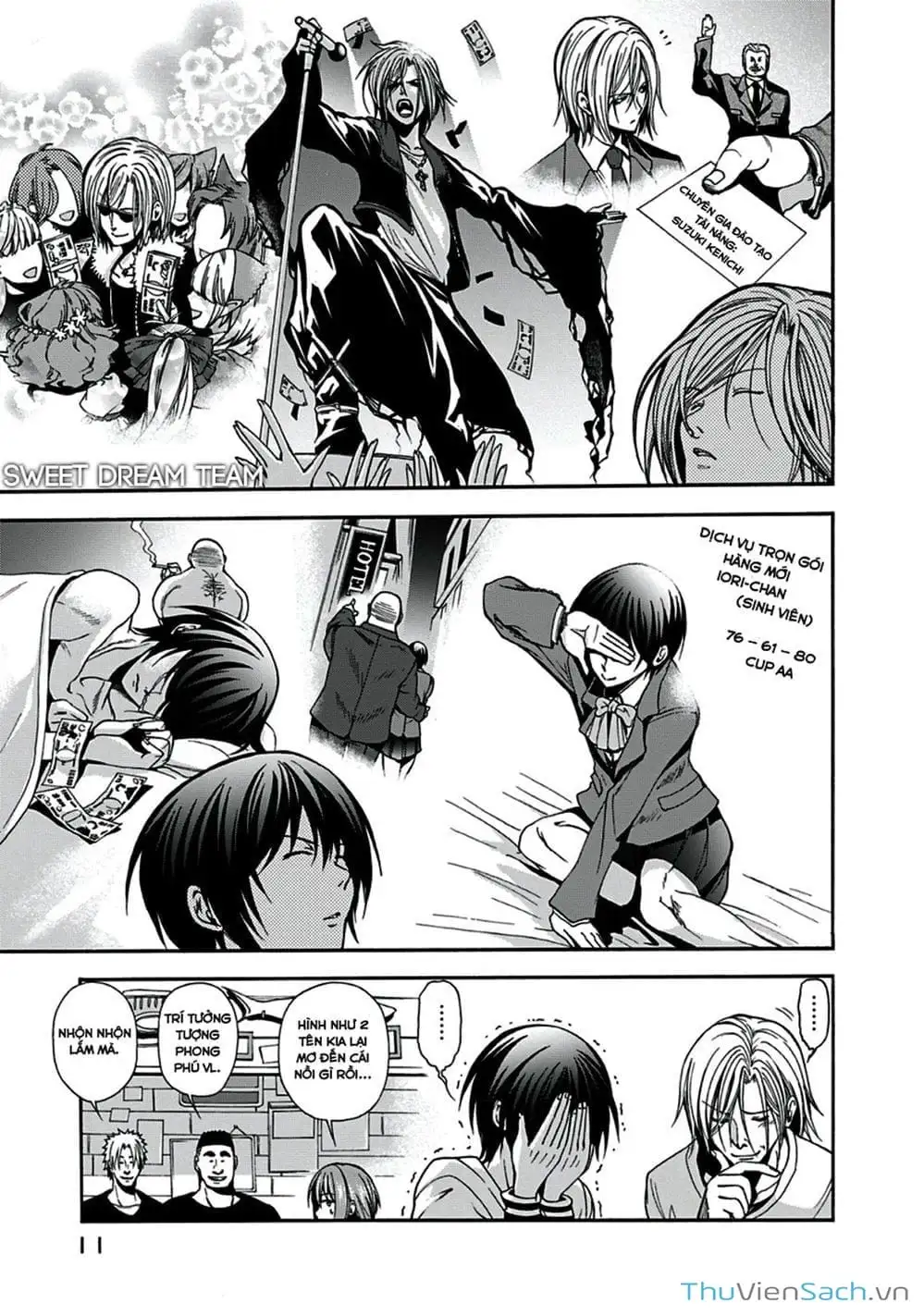 Truyện Tranh Cô Gái Thích Lặn - Grand Blue trang 3