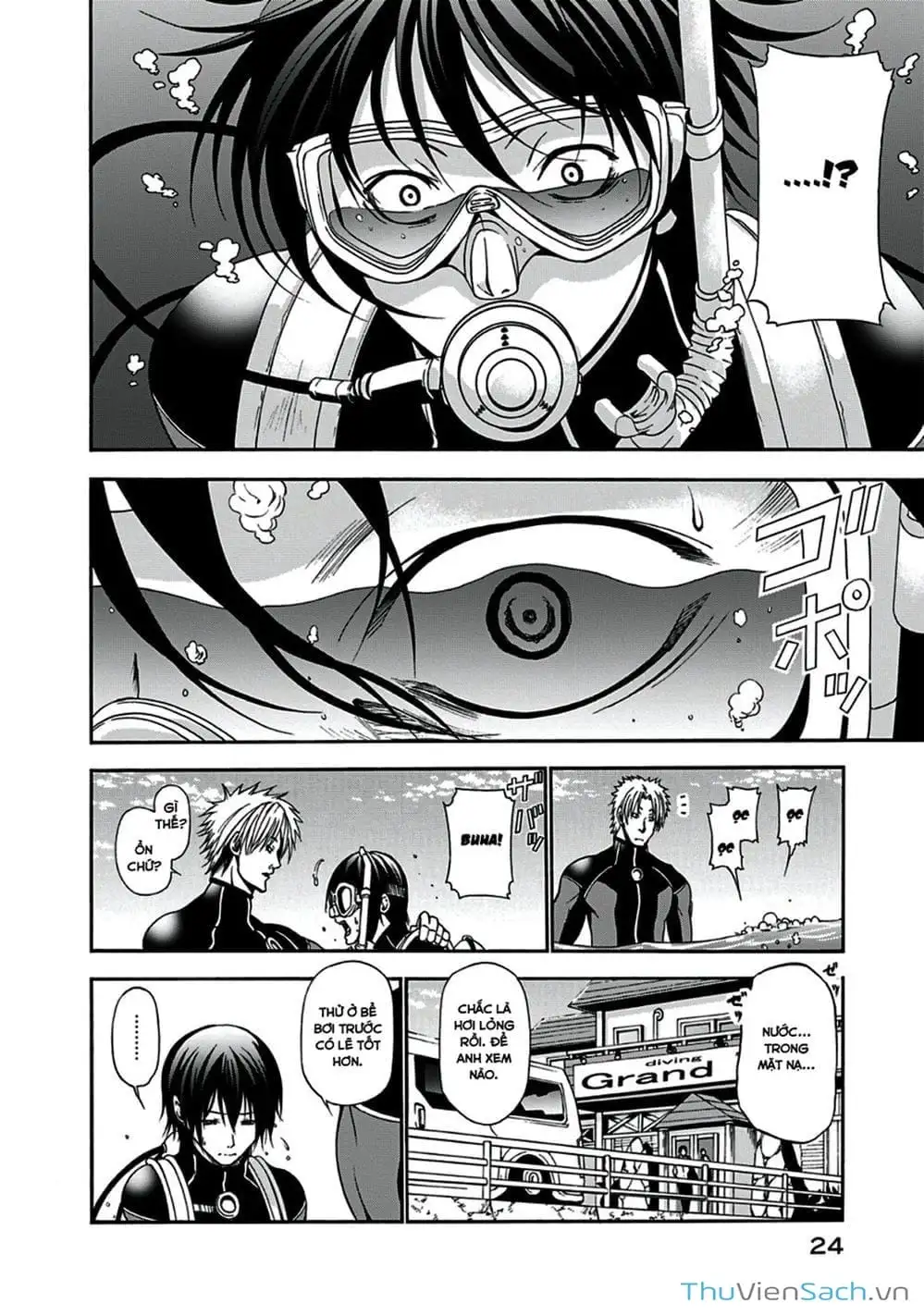 Truyện Tranh Cô Gái Thích Lặn - Grand Blue trang 3