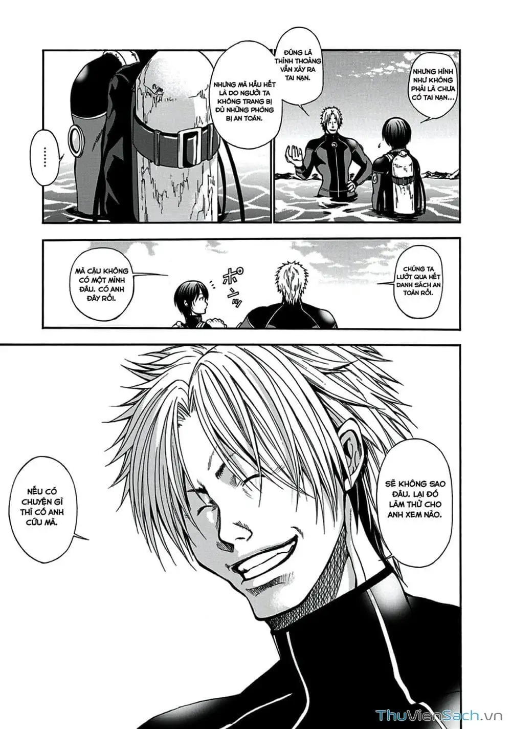 Truyện Tranh Cô Gái Thích Lặn - Grand Blue trang 3