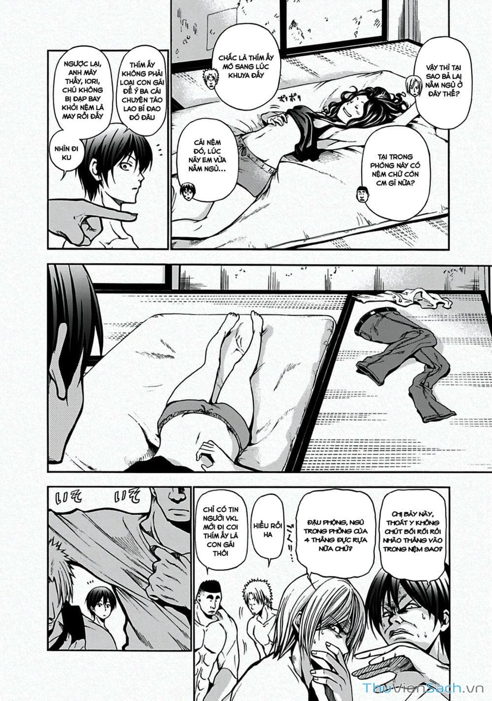 Truyện Tranh Cô Gái Thích Lặn - Grand Blue trang 3